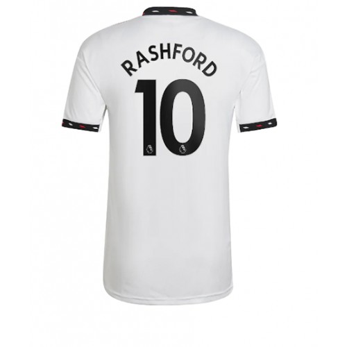 Fotbalové Dres Manchester United Marcus Rashford #10 Venkovní 2022-23 Krátký Rukáv
